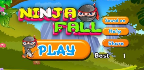 跌落的忍者 1.0 安卓版