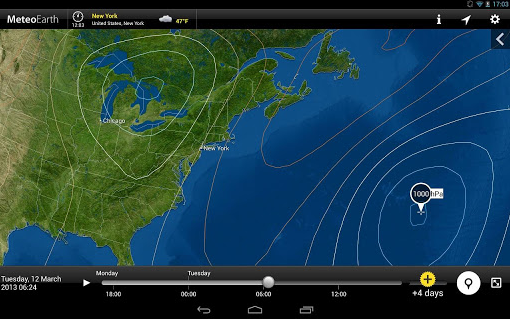 全球天气预报_MeteoEarth 1.6.0 免费版