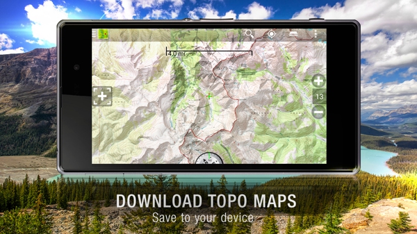 GPS地图_BackCountry Navigator TOPO GPS