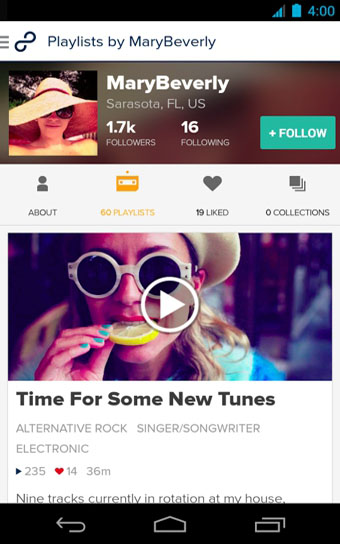 8Tracks PlayList Radio