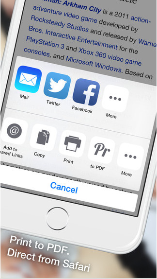 网页转换PDF 2.1.4 iPhone版