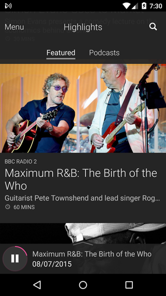 BBC iPlayer Radio