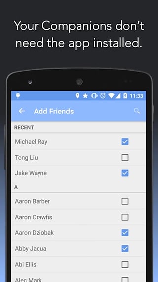 Companion app