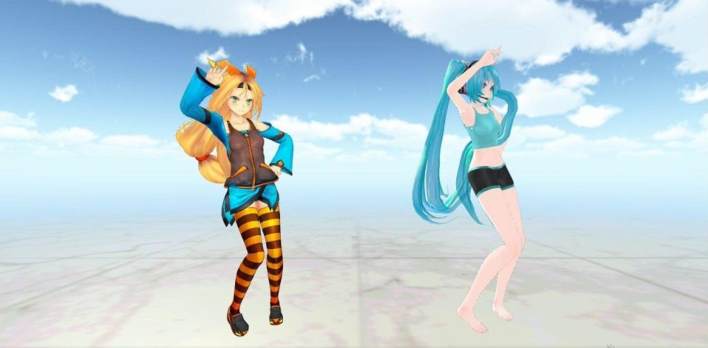 初音未来和尤尼提酱共舞 安卓版