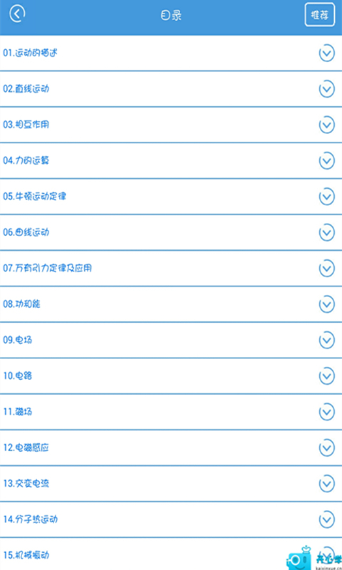 高中物理知识点详解 2.2 安卓版